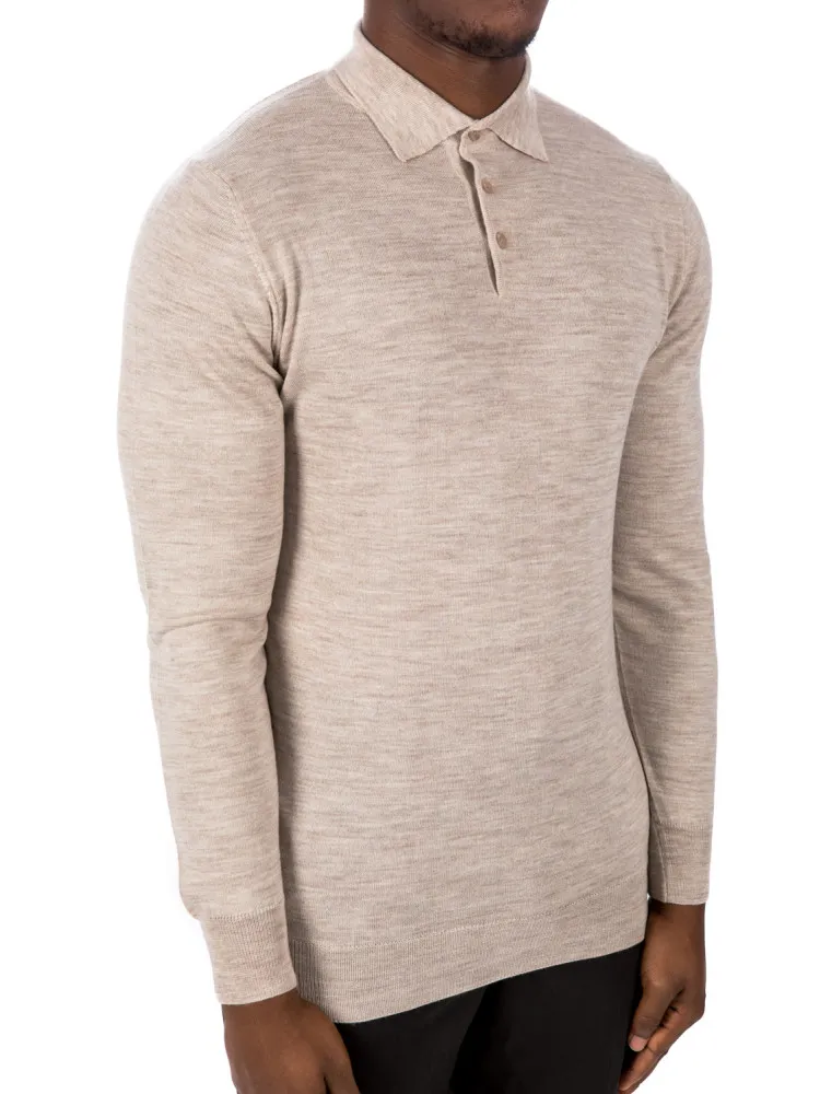 Cashmere Junkies Ls Polo | Credomen