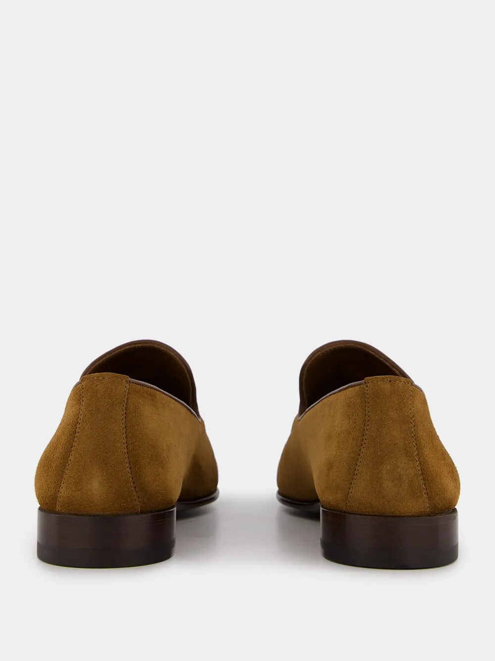 Chester Brown Suede Tassel Loafers