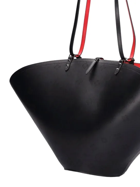 Christian Louboutin   Loubifever Paris leather tote bag 