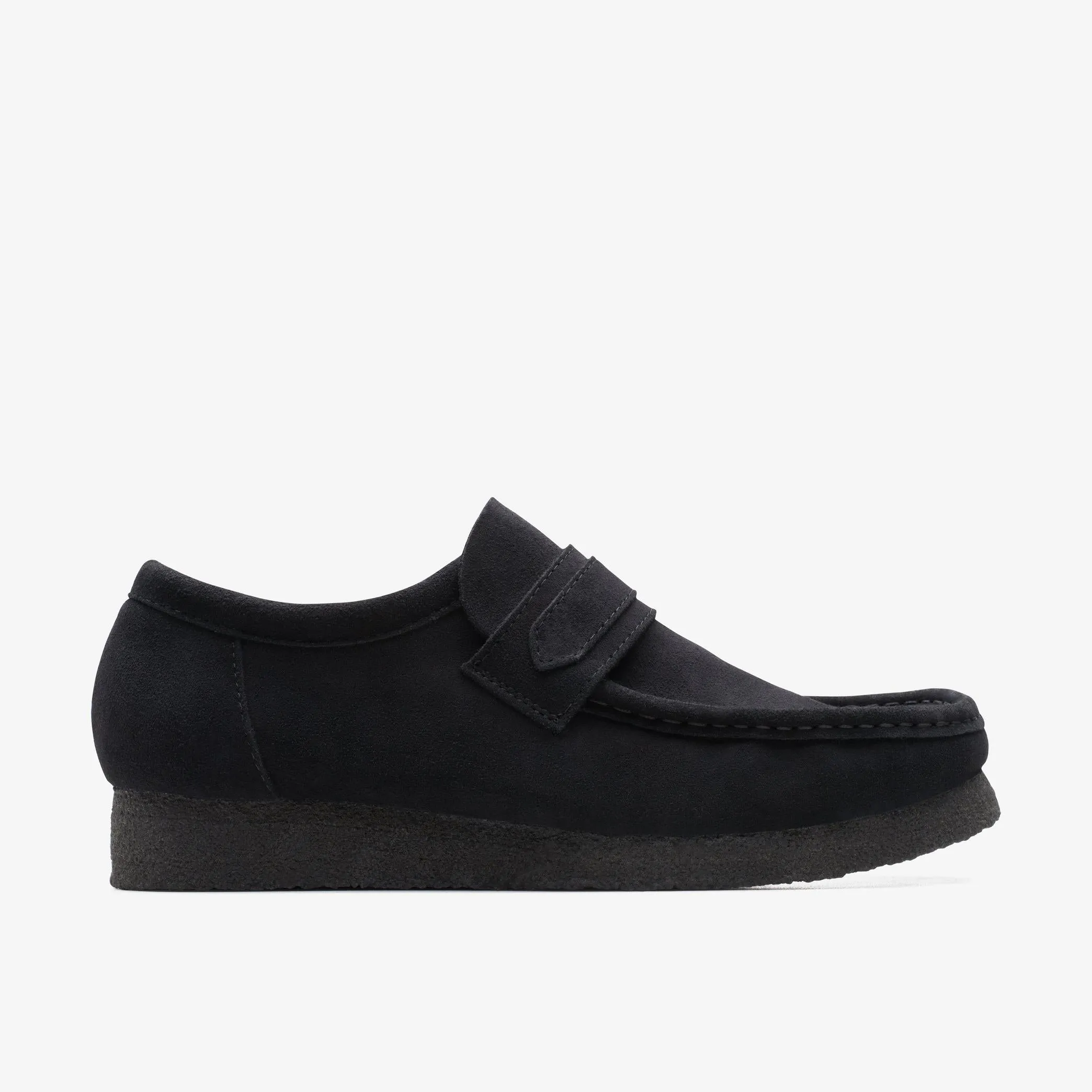 Clarks Men's Black Wallabee Loafers