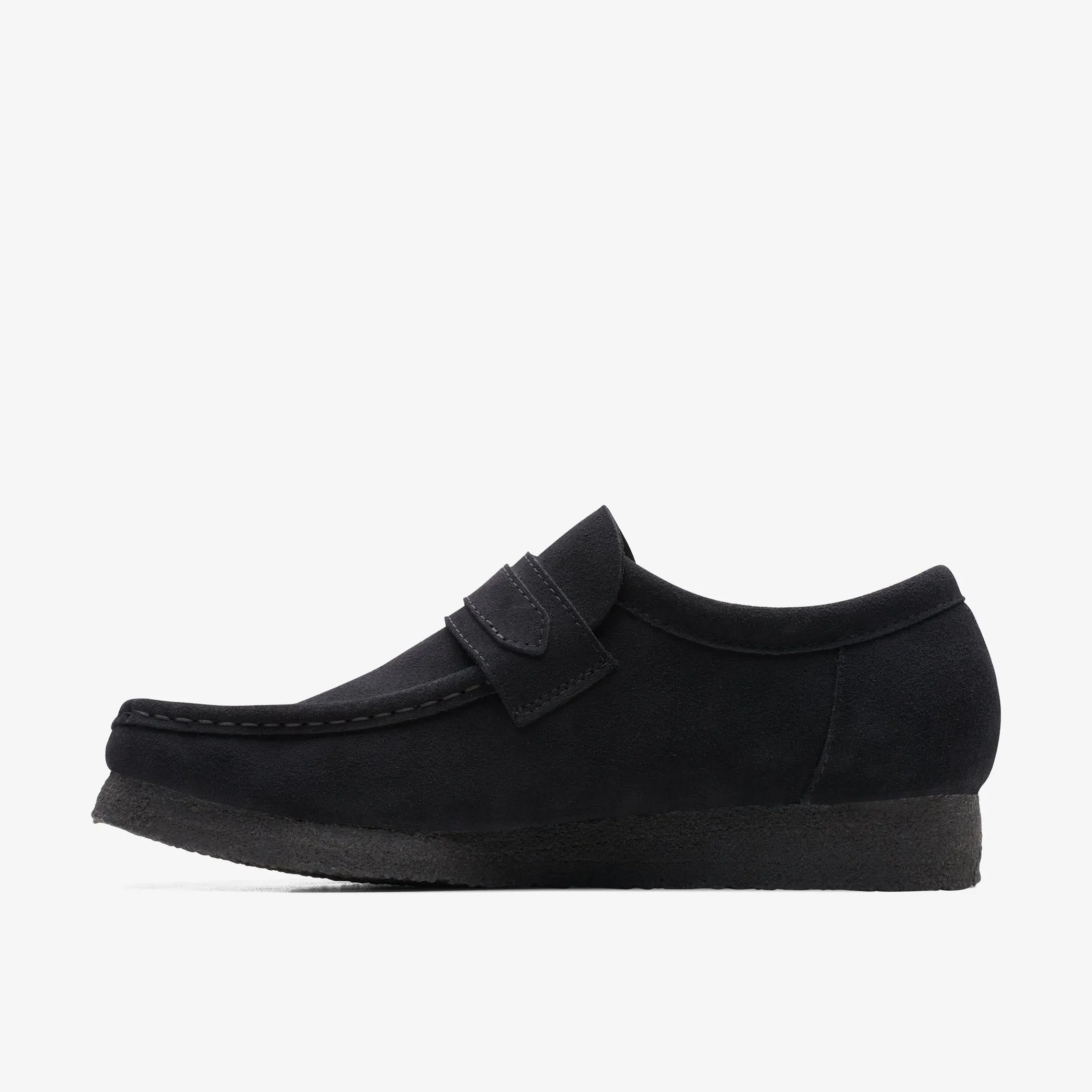 Clarks Men's Black Wallabee Loafers