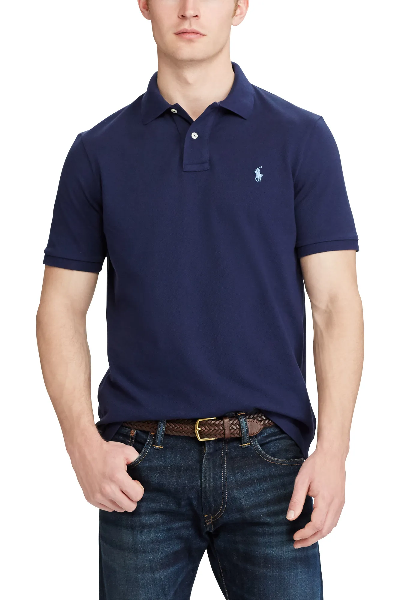 Classic Fit Mesh Polo (Fall)