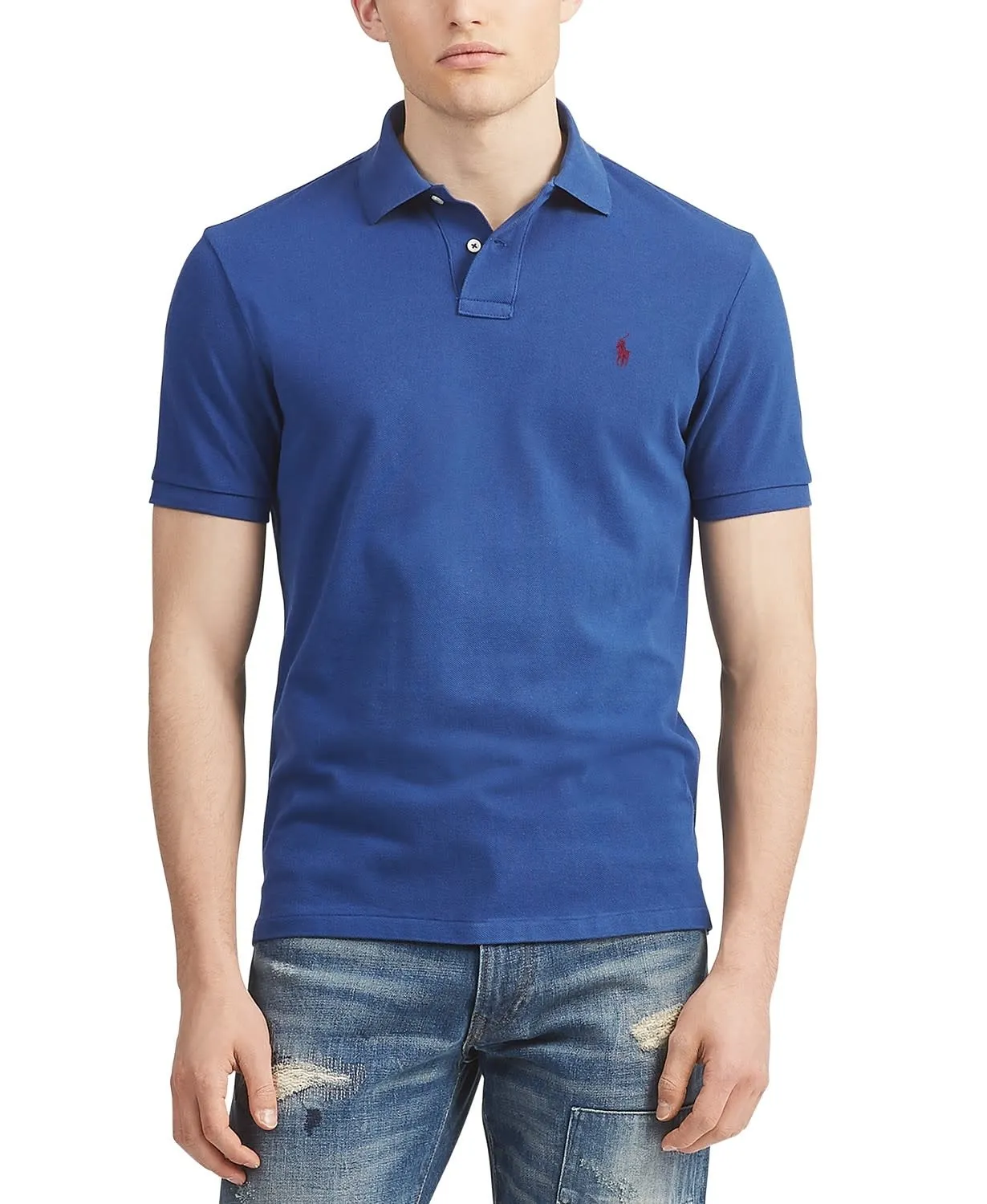 Classic Fit Mesh Polo (Fall)