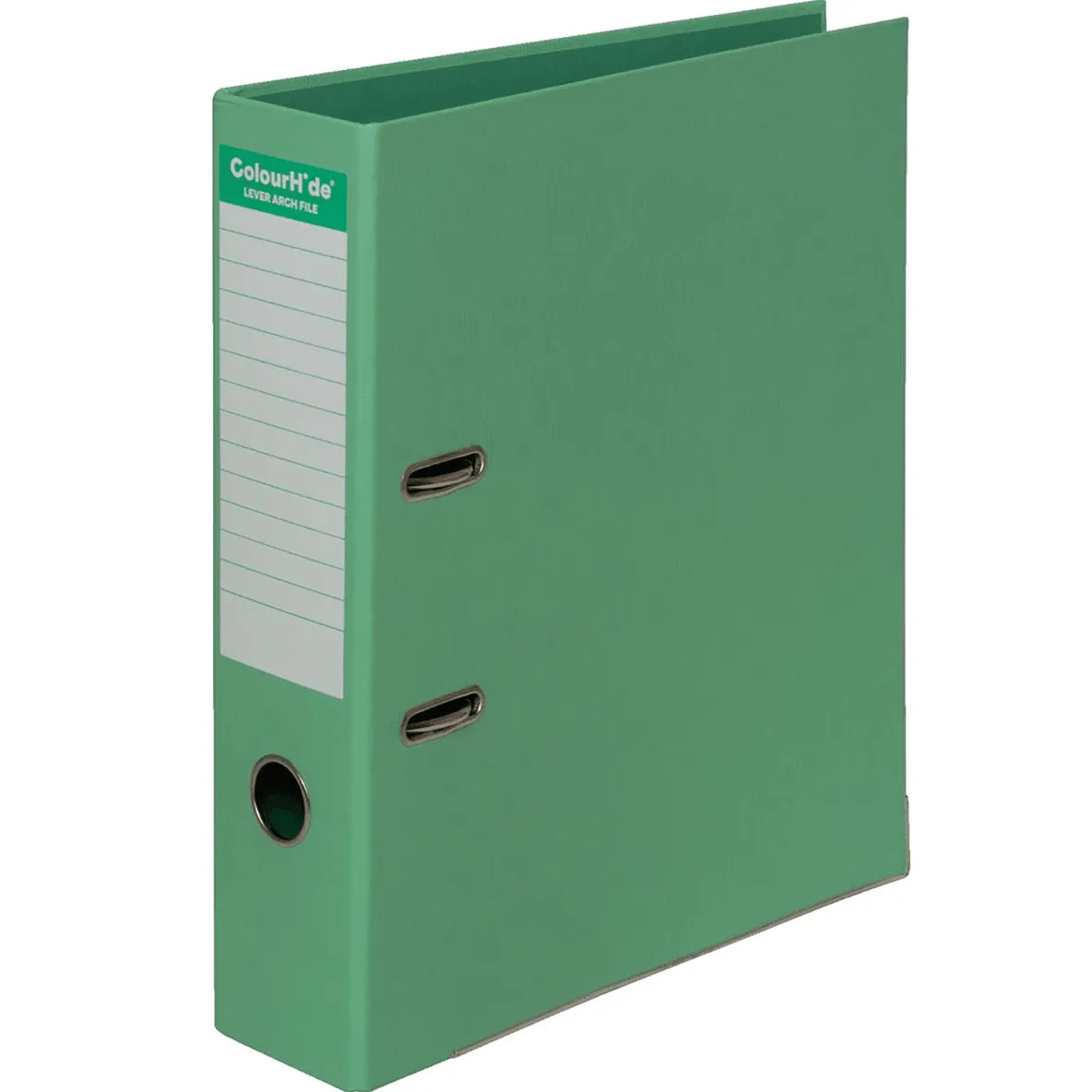 Colourhide Lever Arch File Folder A4 Biscay Green Pack 6