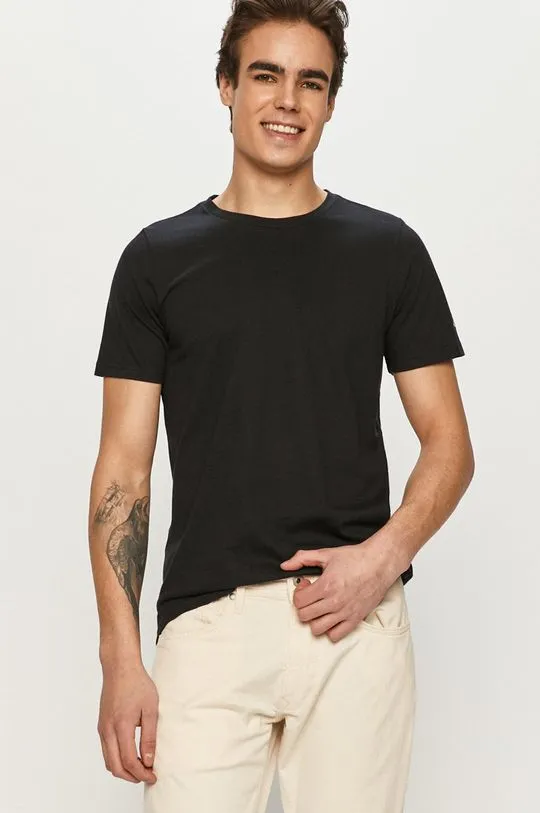 Columbia cotton T-shirt Rapid Ridge Back Graphic black color