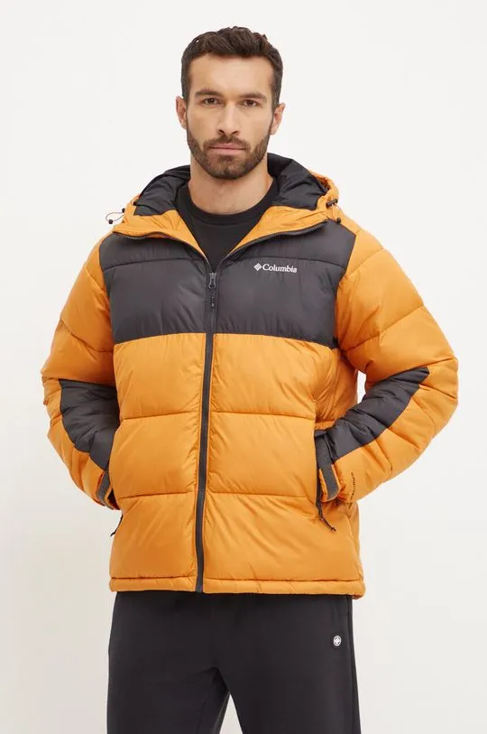 Columbia jacket men's orange color