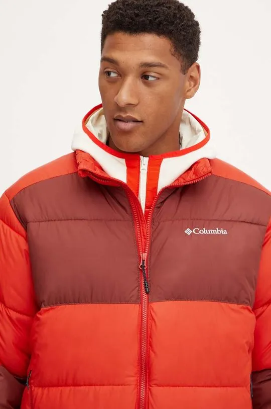 Columbia jacket men's red color