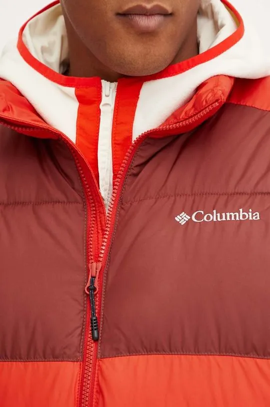 Columbia jacket men's red color