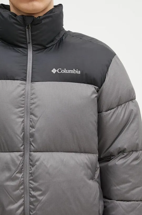 Columbia jacket Puffect men's gray color 2086861