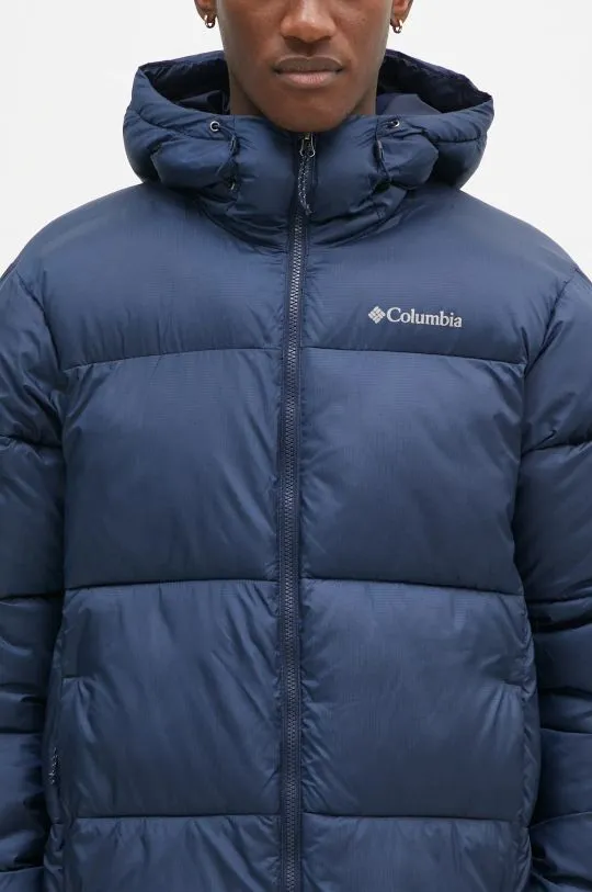 Columbia jacket Puffect men's navy blue color 2086851