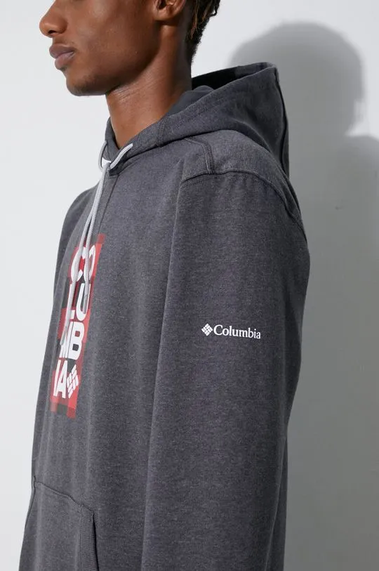 Columbia sweatshirt EM2179 HOODIE men's gray color