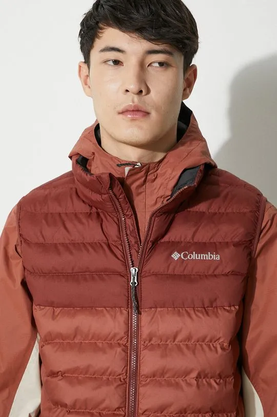 Columbia vest men’s brown color