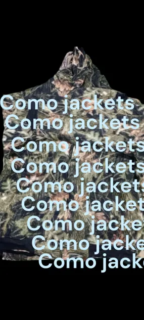 Como jackets and vest 17 pieces