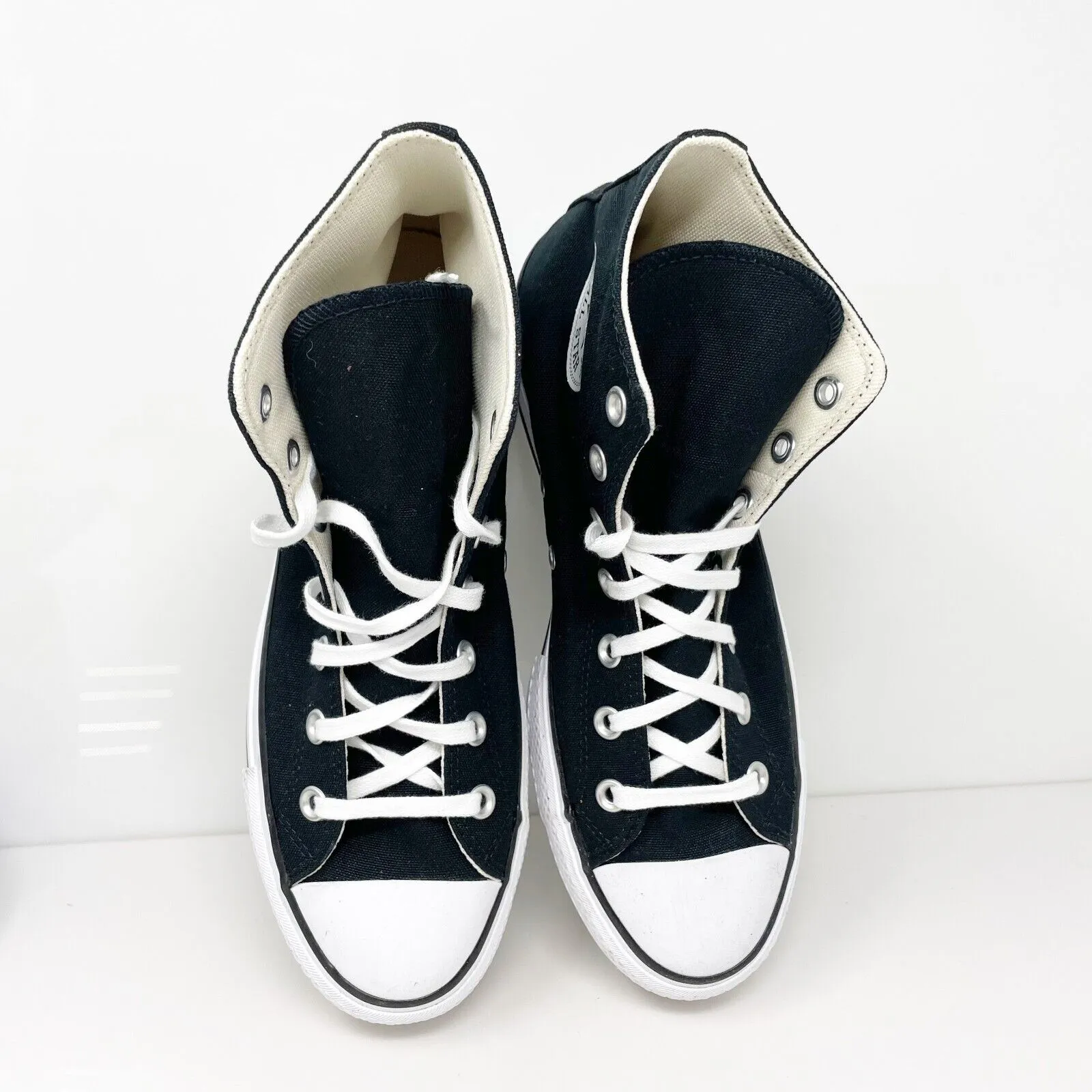 Converse Womens CT All Star Lift Hi 560845F Black Casual Shoes Sneakers Size 9