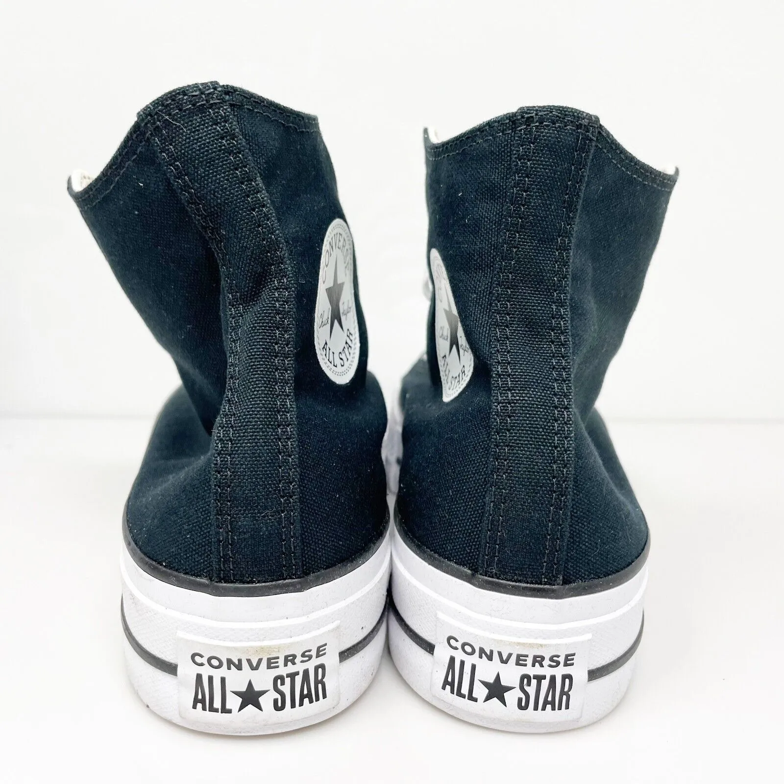 Converse Womens CT All Star Lift Hi 560845F Black Casual Shoes Sneakers Size 9