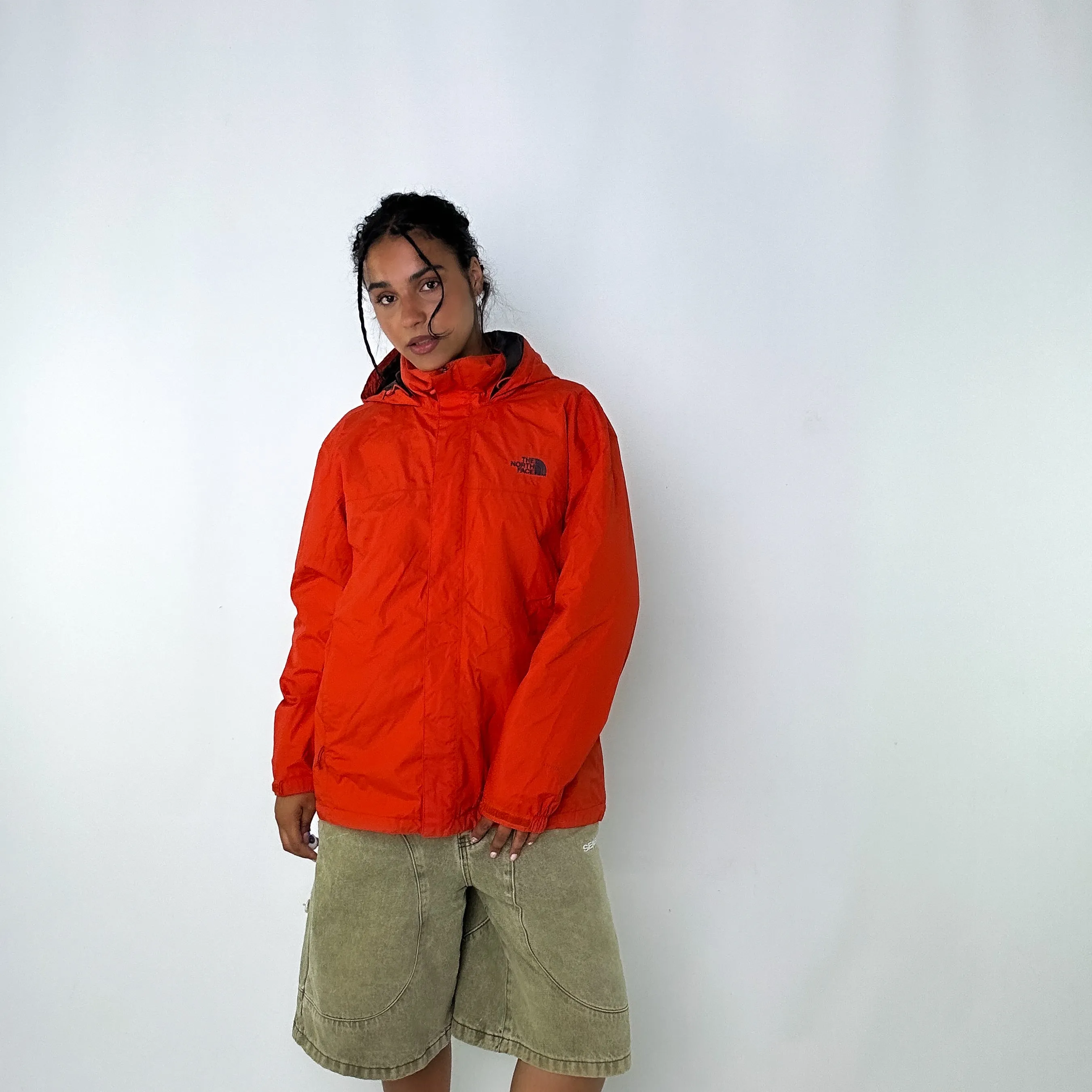 Coral 90s The North Face Light Rain Jacket (XL)