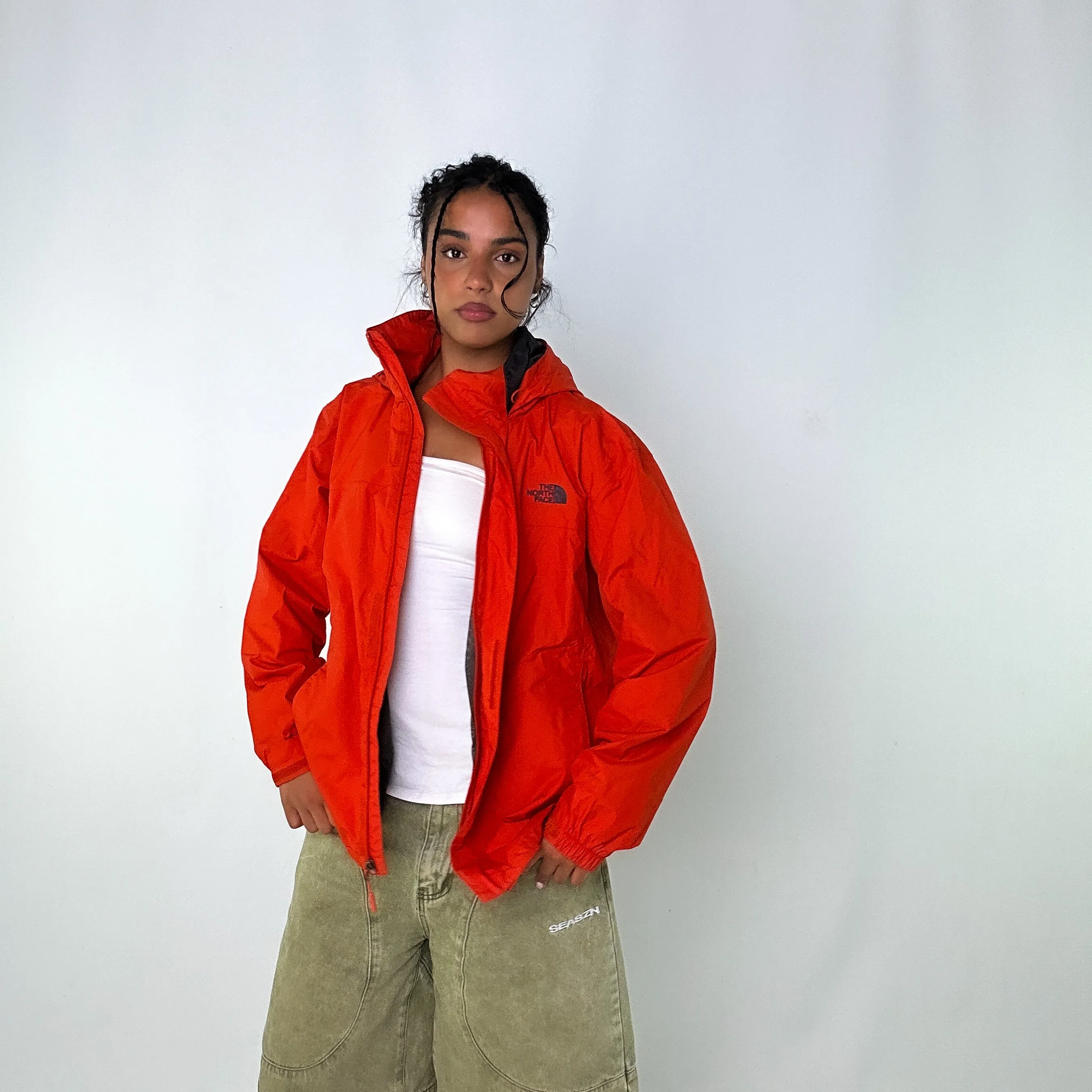 Coral 90s The North Face Light Rain Jacket (XL)