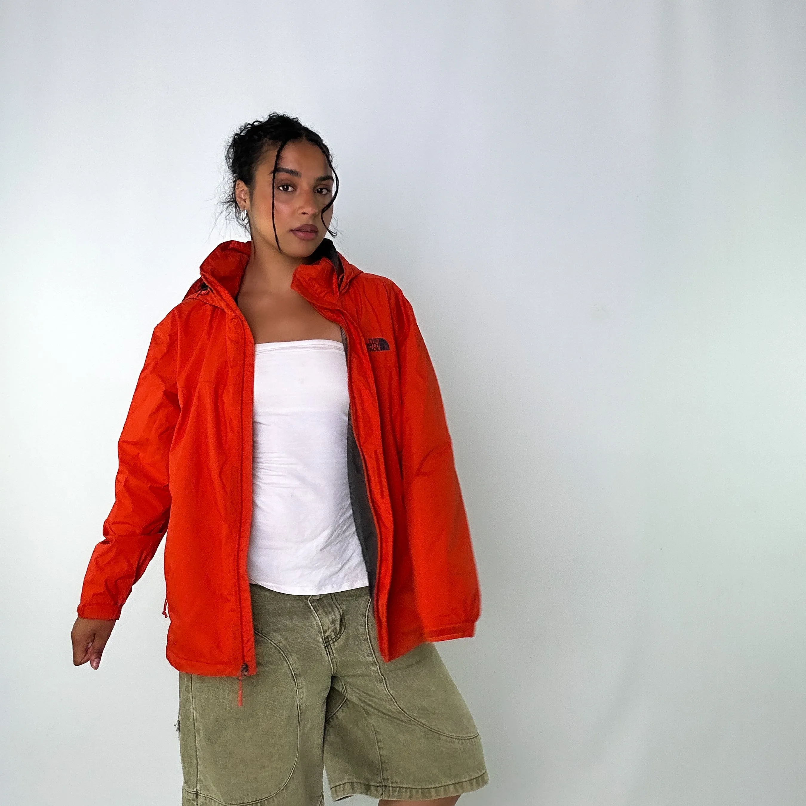 Coral 90s The North Face Light Rain Jacket (XL)