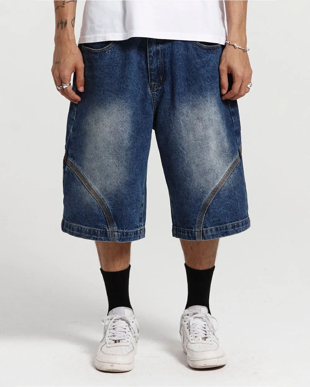 DESTINATION SHORTS BLUE DENIM