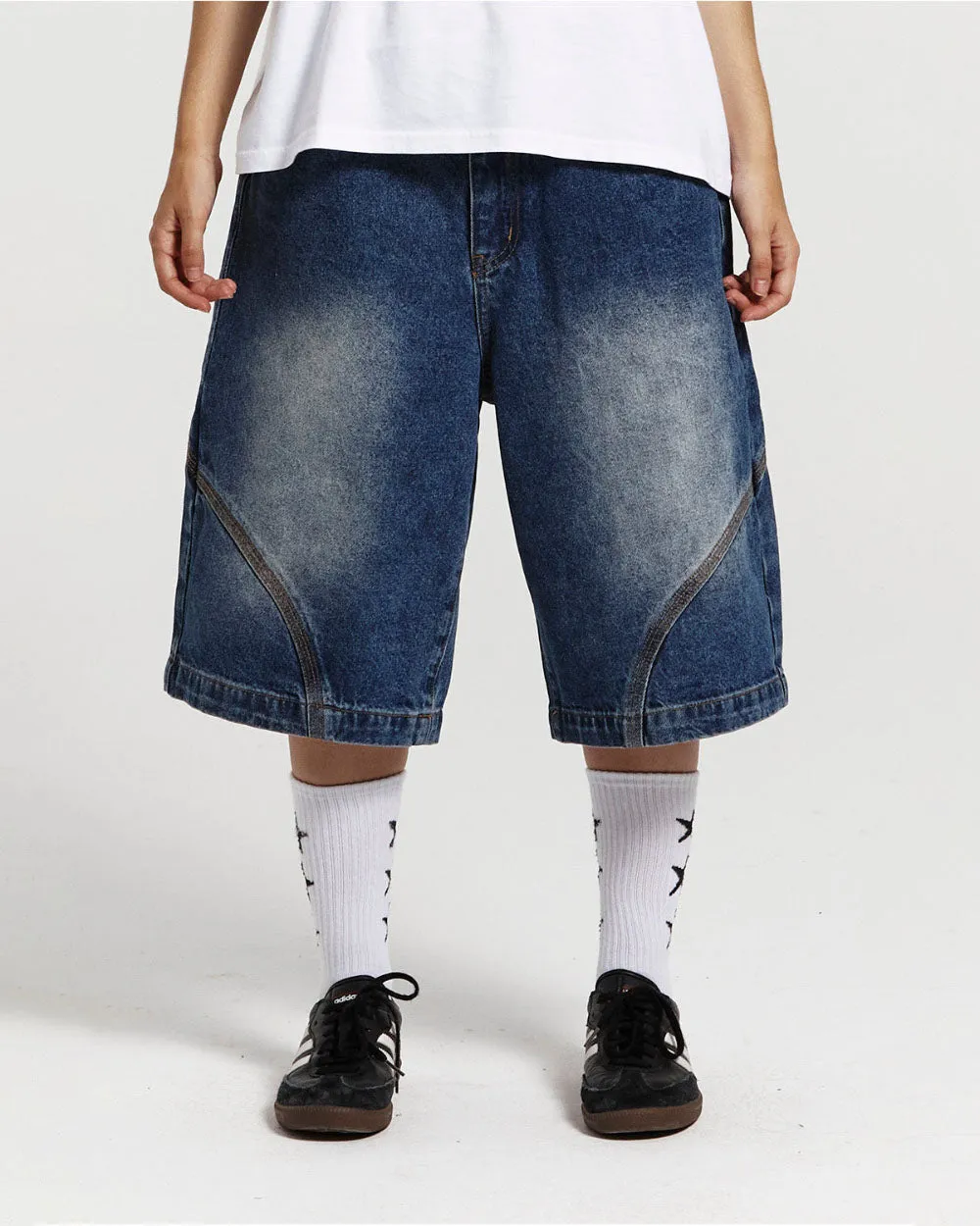 DESTINATION SHORTS BLUE DENIM