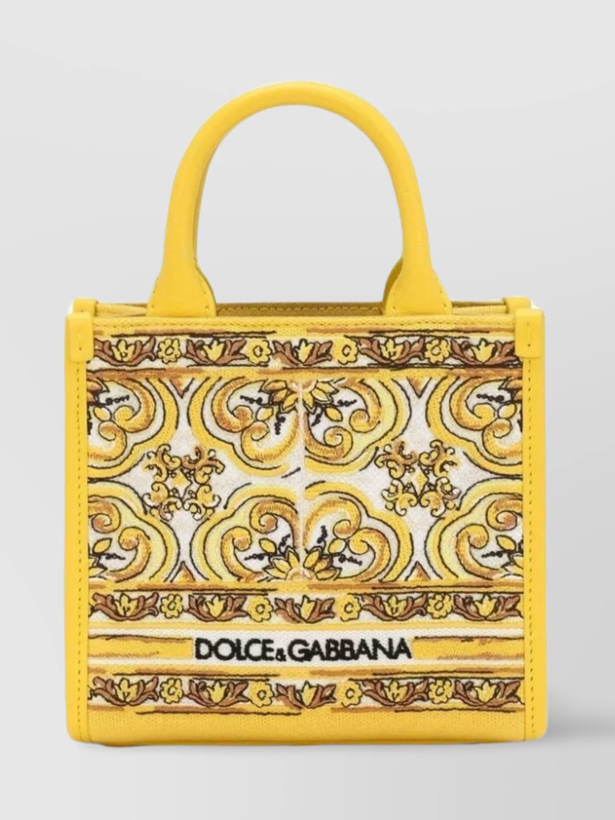 Dolce&​Gabbana   Daily mini tote bag with embroidered design