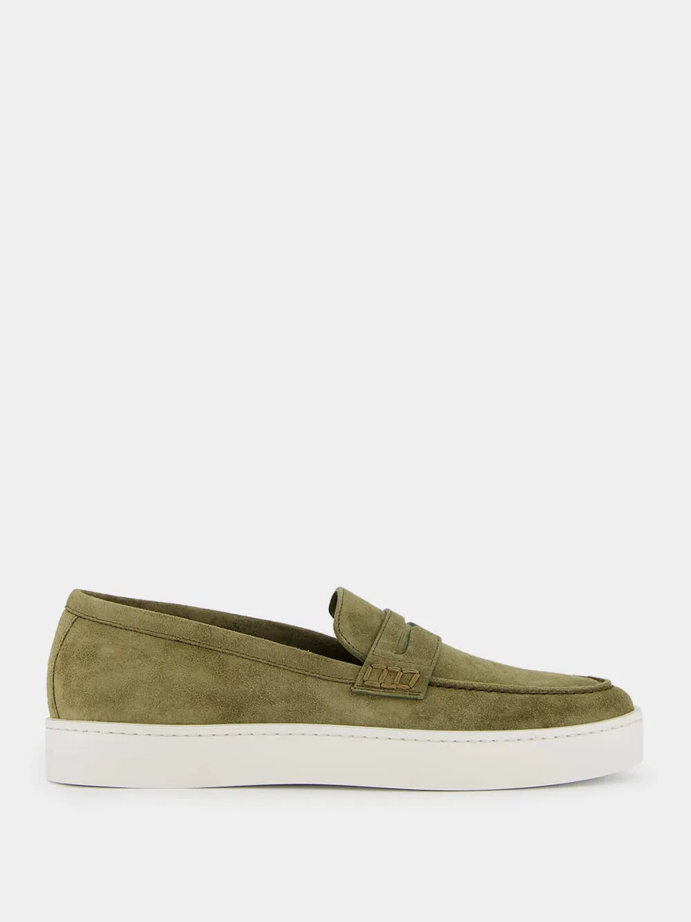 Ellis Suede Slip-On Loafers