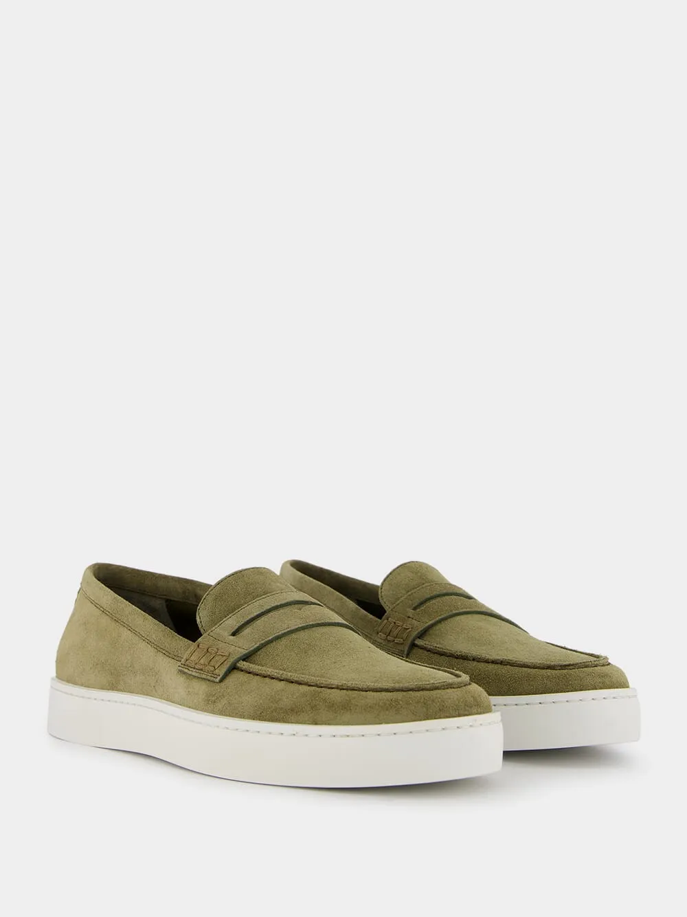 Ellis Suede Slip-On Loafers