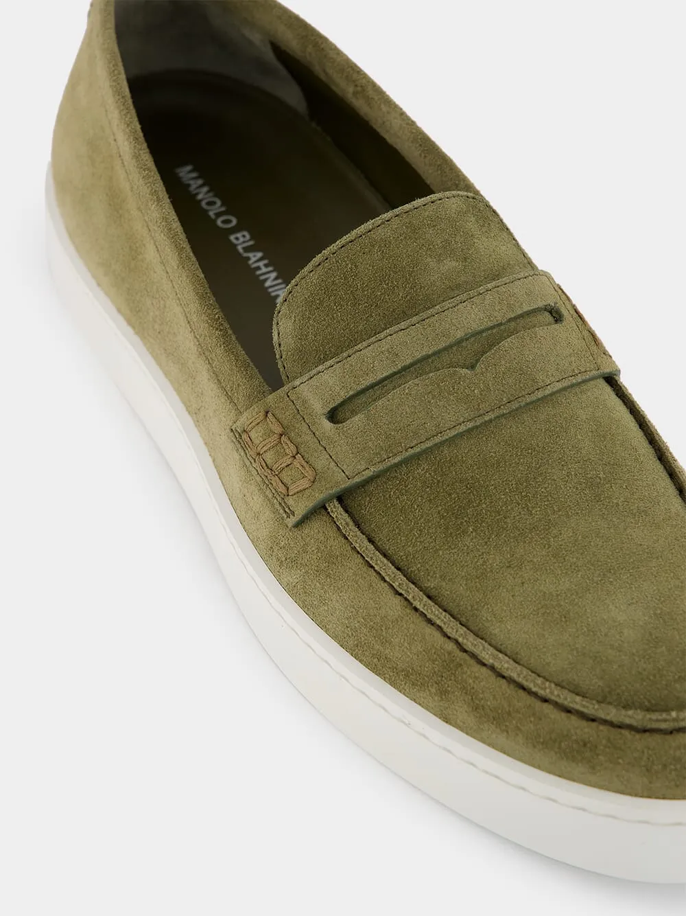 Ellis Suede Slip-On Loafers