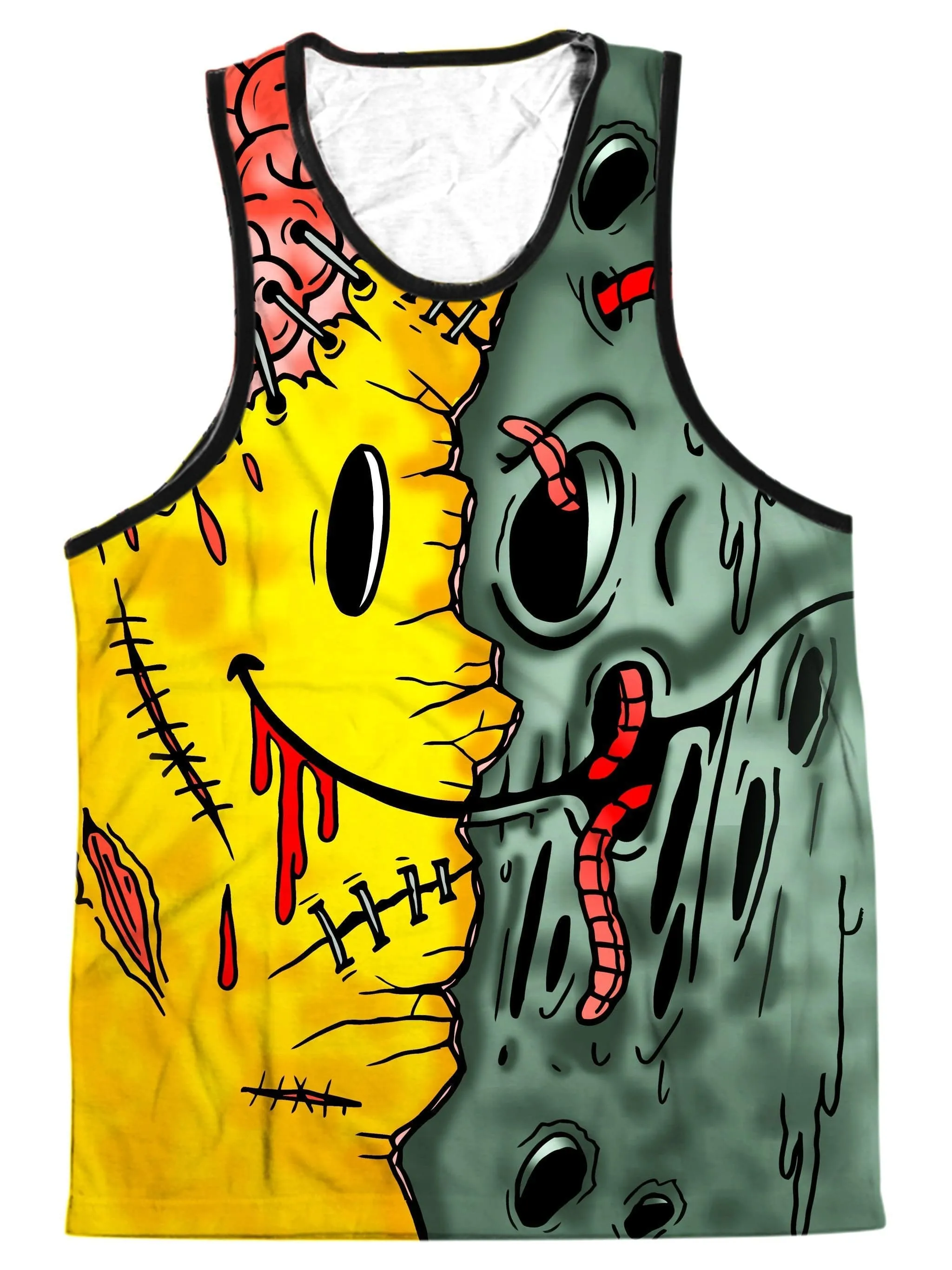 Emoji Zombie Men's Tank