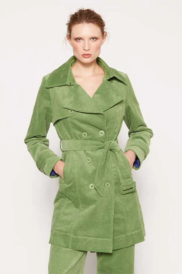 Escorpion CORDUROY TRENCH COAT