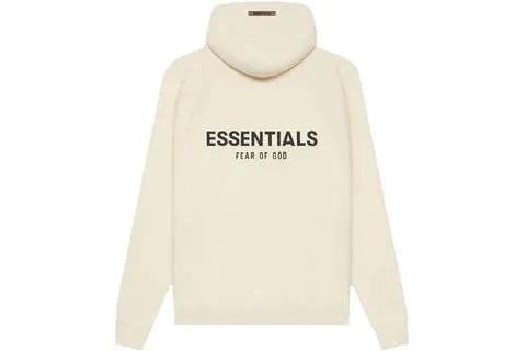 Fear of God Essentials Pull-Over Hoodie (SS21)Cream/Buttercream