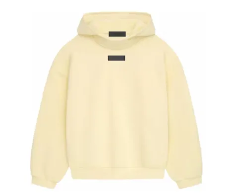 Fear of God Essentials Pullover Hoodie Garden Yellow