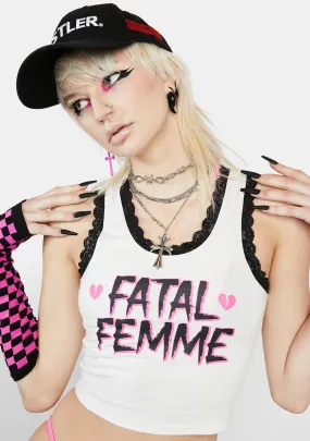 Femme-Powered Graphic Tank-