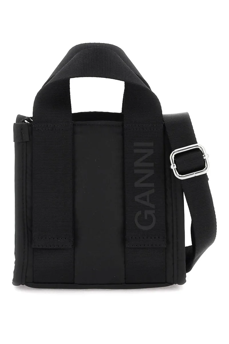 GANNI    Ganni Tech Mini Tote Bag