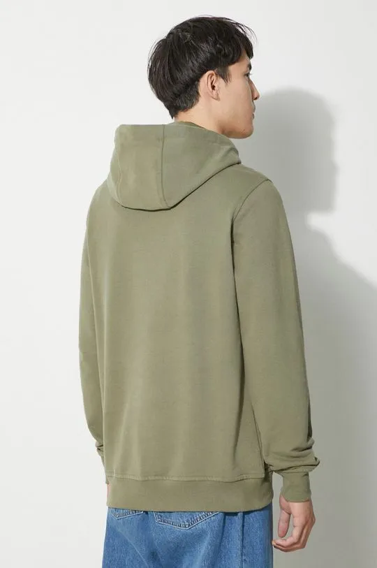 Helly Hansen cotton sweatshirt green color