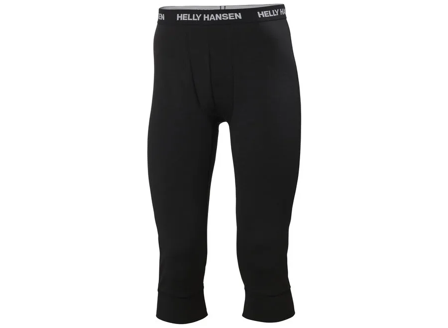 Helly Hansen Lifa Merino Midweight 3/4 Pant Black