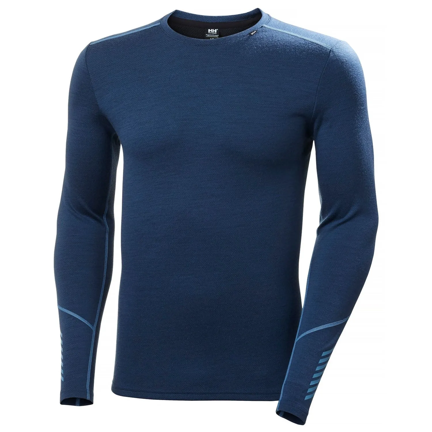 Helly Hansen Lifa Merino Midweight Crew North Sea Blue Baselayer