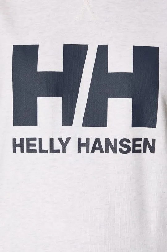 Helly Hansen sweatshirt women's white color