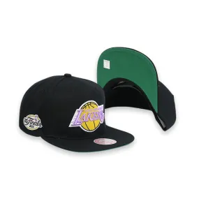 [HHSS2976-LALYYPPPBLC] Los Angeles Lakers The Final Black Men's Snapback