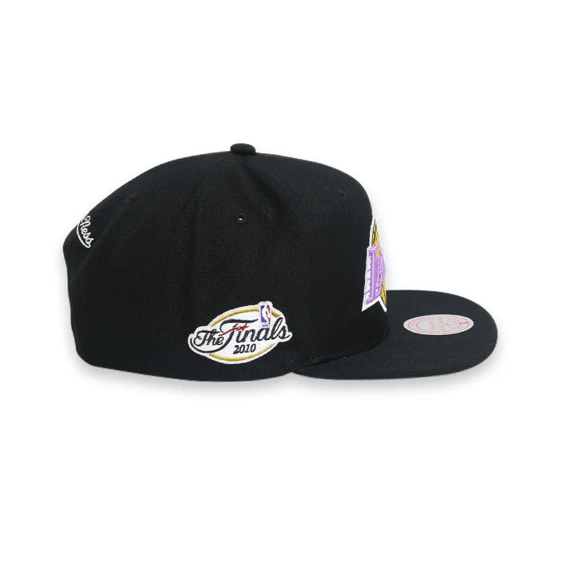 [HHSS2976-LALYYPPPBLC] Los Angeles Lakers The Final Black Men's Snapback