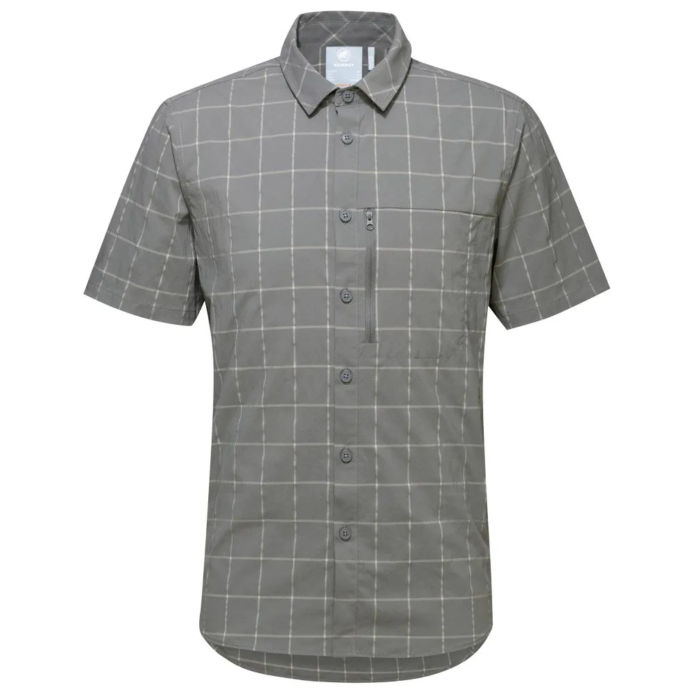 Hiking shirt Mammut ---Mountain Shirt Titanium Granit