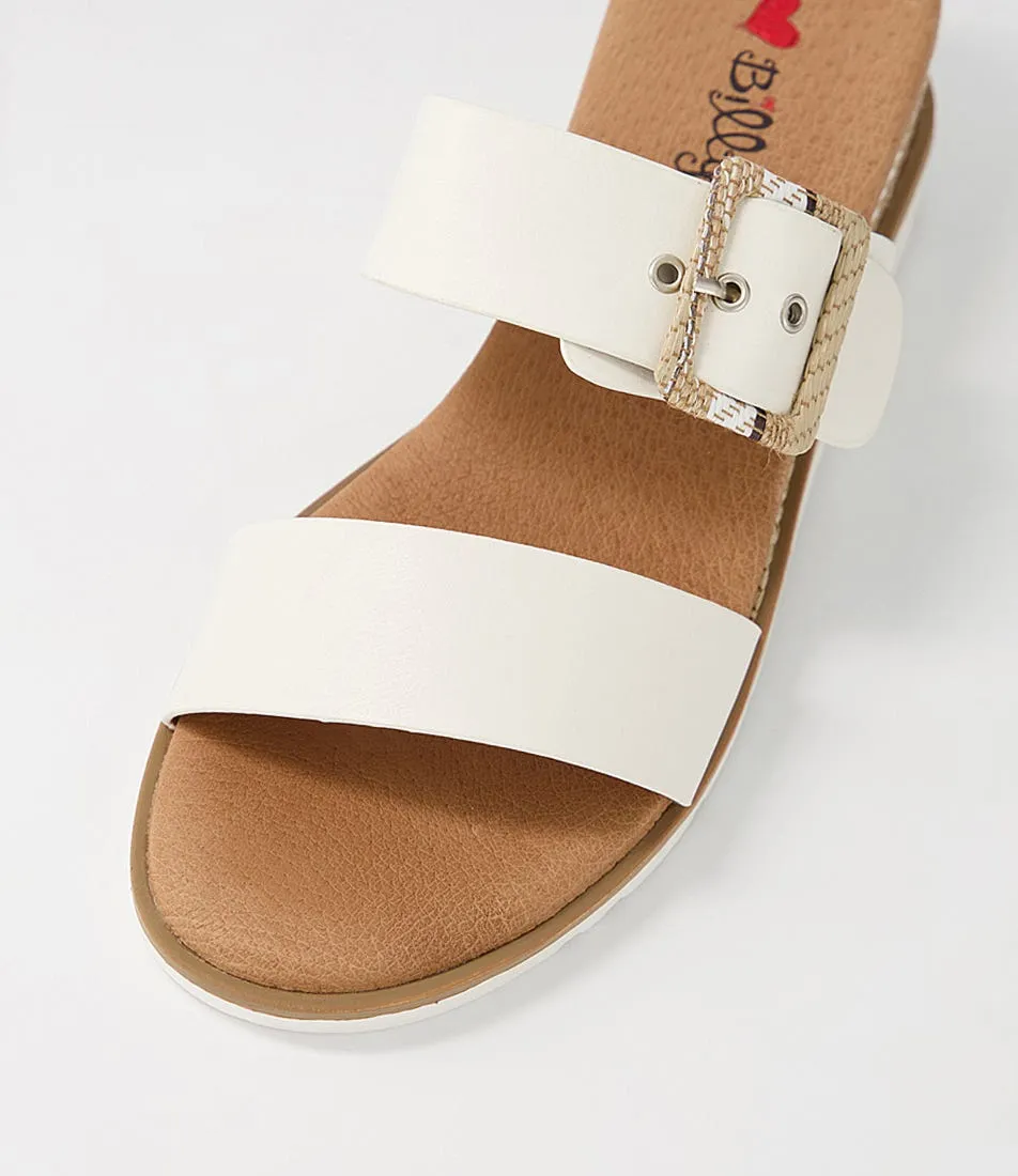 I LOVE BILLY Riccardu White Multi Sandals