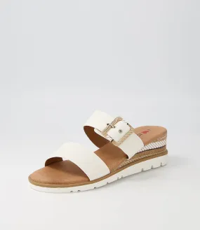 I LOVE BILLY Riccardu White Multi Sandals