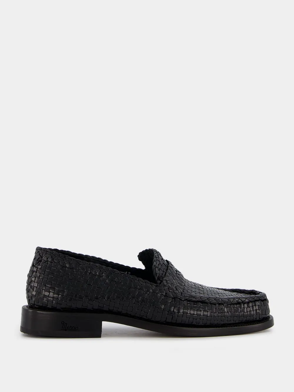 Interwoven Leather Loafers