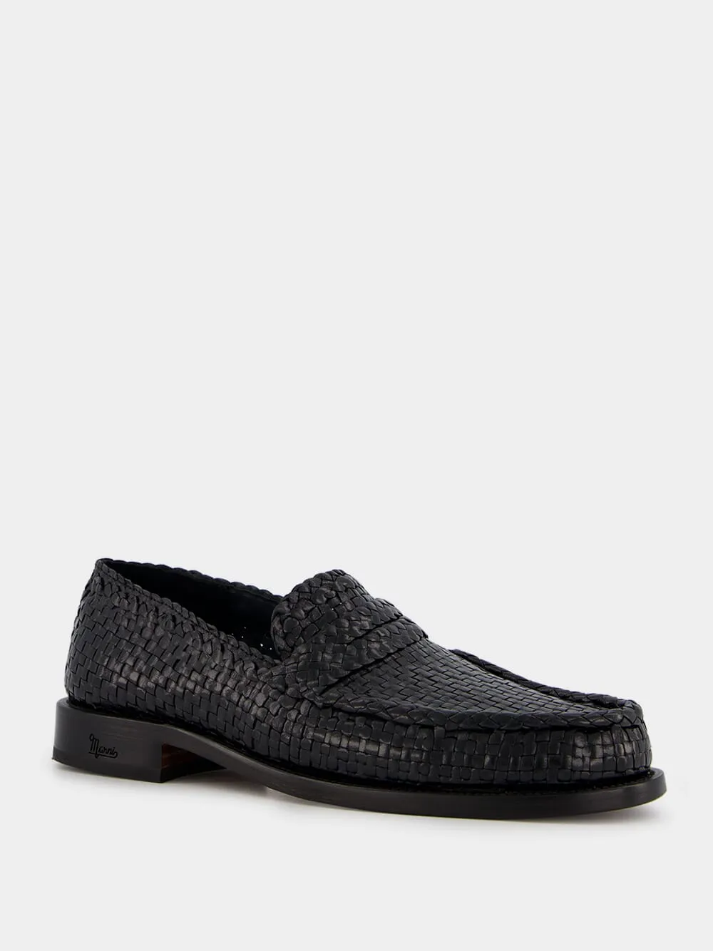 Interwoven Leather Loafers