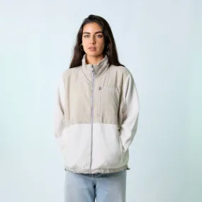 Ivory y2ks The North Face zip up Fleece (XL)