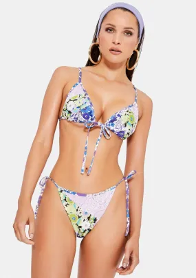 Janice Paisley Lilac Bikini Set-