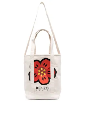 Kenzo    Kenzo Boke Flower Embroidered Tote Bag