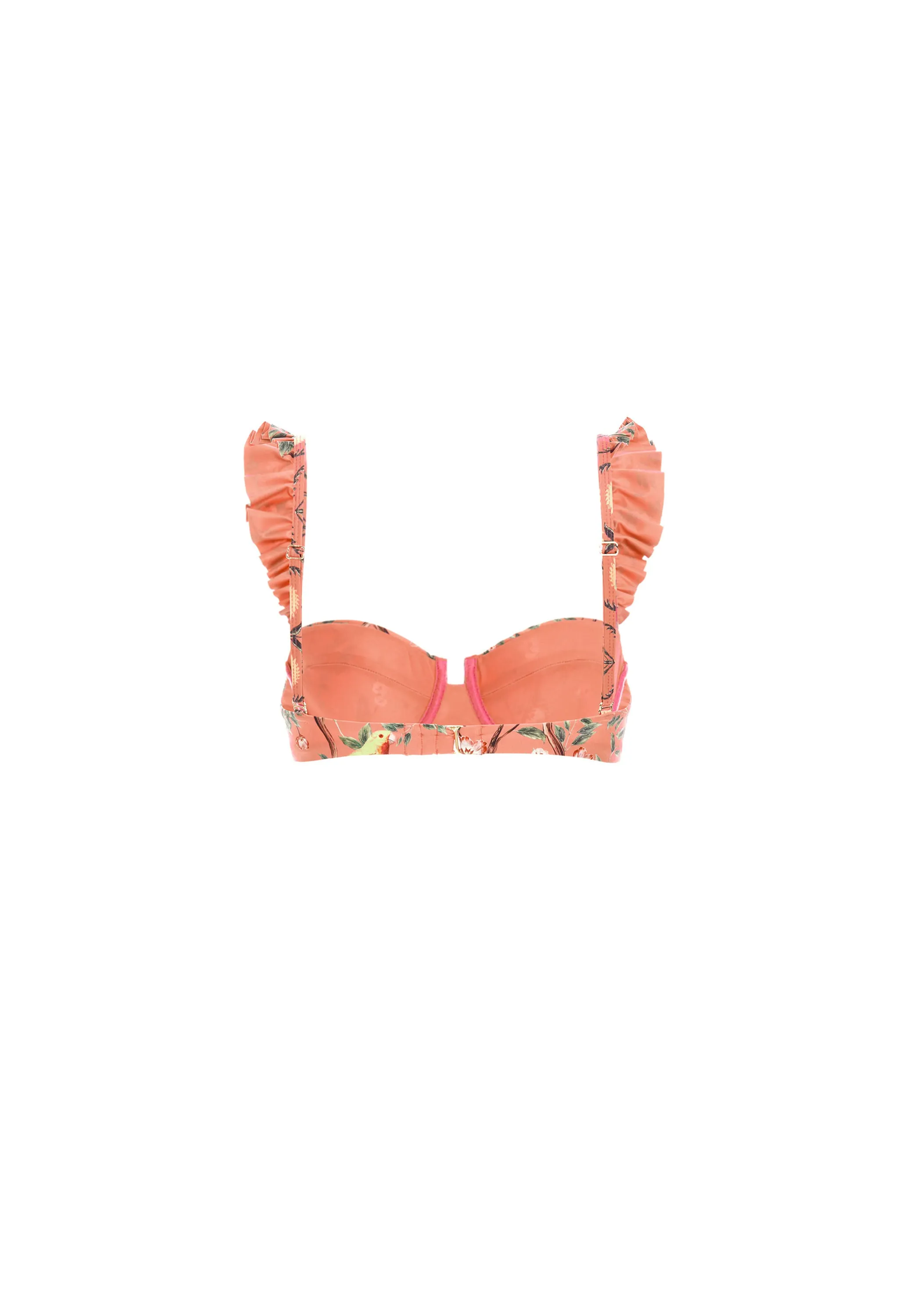 Kiwi Canarios Pink Bikini Top