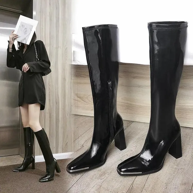 Knee High Boots Autumn Winter Women Boots